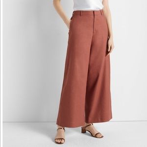 Club Monaco Rust Wide Leg Trouser